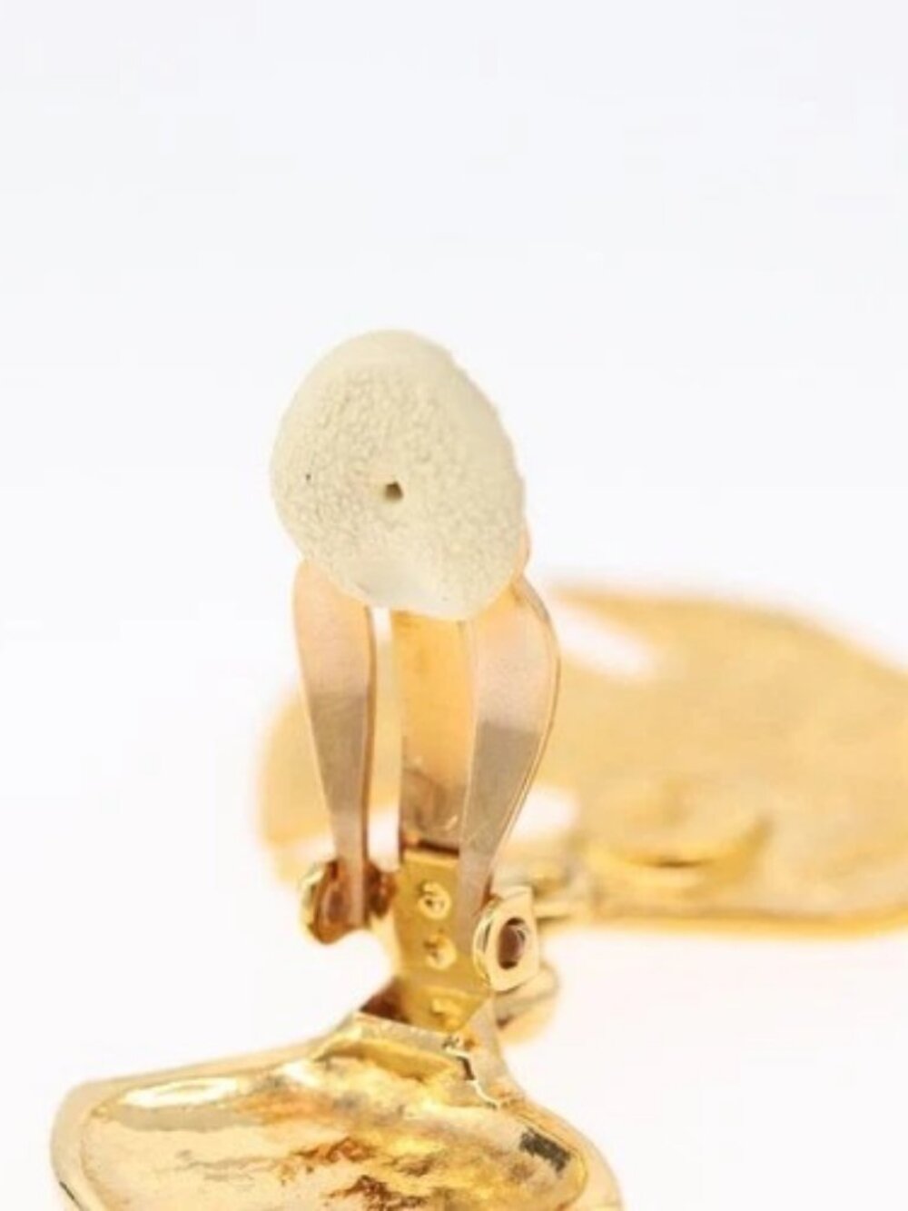 SAINT LAURENT Earring Earring metal Gold Auth BSZ416V - Picture 5 of 14